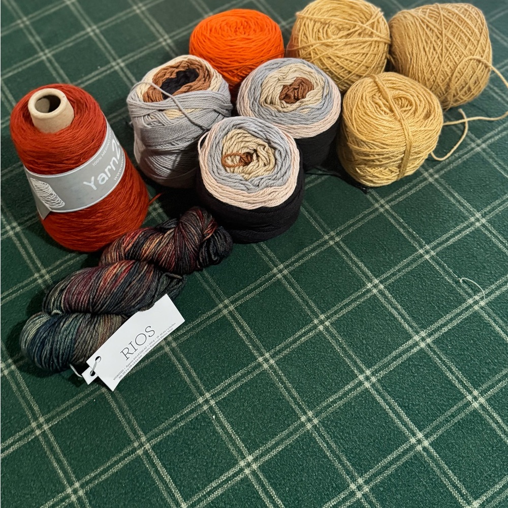 Assorted DK and Worsted Weight Yarns